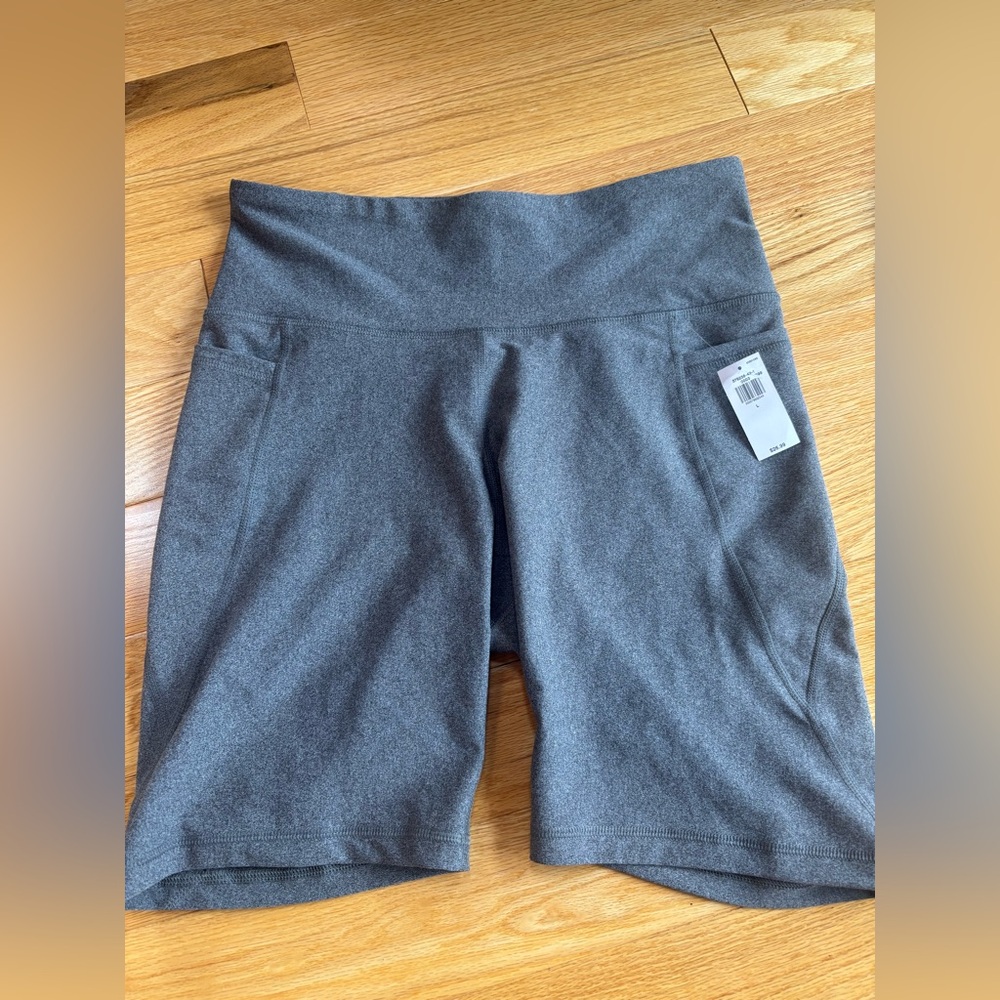 NEW old navy gray bike shorts